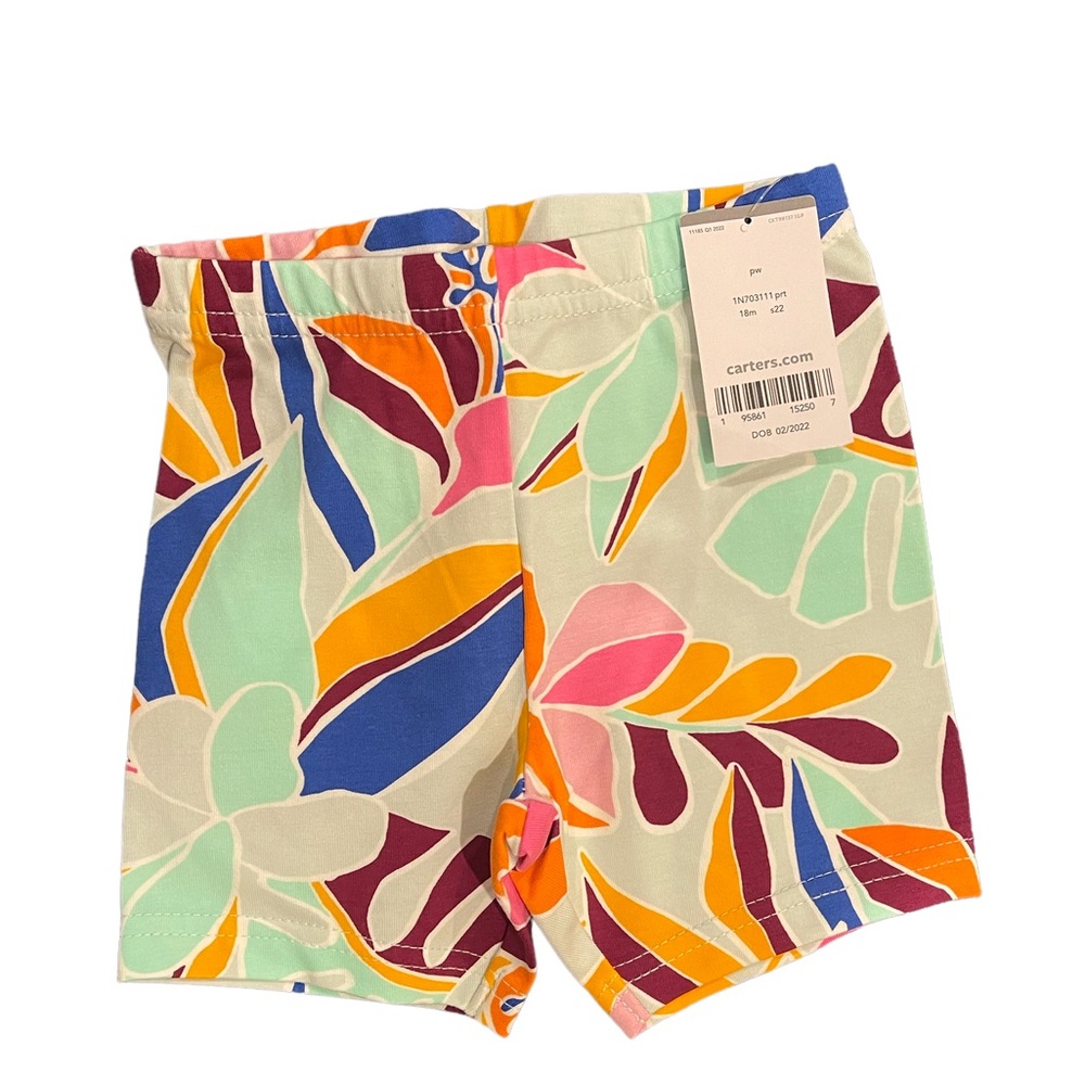 CARTERS BABY GIRL SHORTS 18 MONTHS